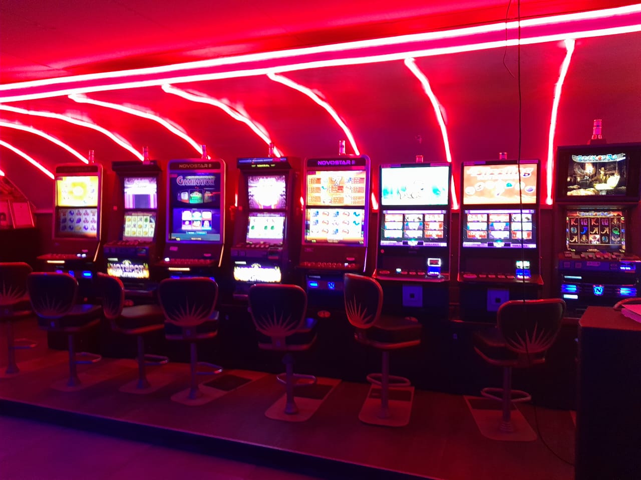 Gaming machines floor at Cheeky Tiger Randburg